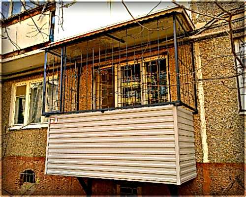Установка балкона на 1-м этаже 3 метра в Астаны в компании Дон Балкон. Цены
