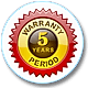 Гарантия качества<br />5 лет