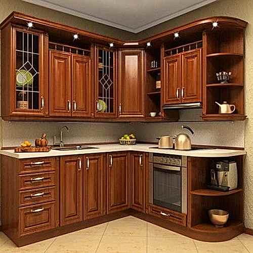 Угловые кухни. Каталог фото, цены. Дон Балкон Астана. (342) 299-99-66.