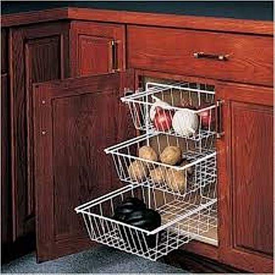 Корзины для хранения овощей  на кухне. Дон Балкон (342) 299-99-66 